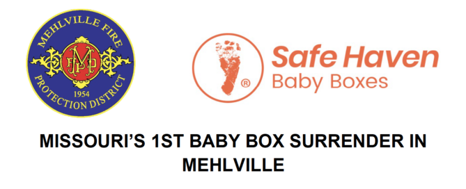 Mehlville Fire Protection District Baby Box Safe Haven
