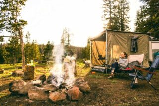 camping and camp fire safety