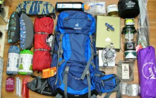 emergency gear for unexpected camping
